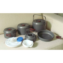 Outdoor Hiking Camping Cookware Set (CL2C-DT2315-8)